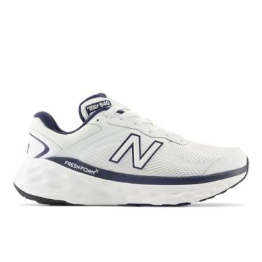 Imagem de New Balance Fresh Foam X 840f V1 Tênis de corrida masculino, Branco/Team Navy/Branco, 9.5 Wide
