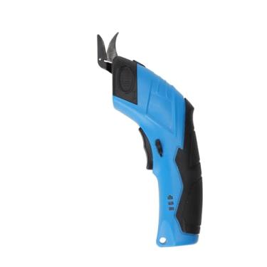 Imagem de Tesoura Elétrica, 4,2 V 10000 RPM Máquina de Corte de Tecido Tesoura Elétrica Cortador de Papelão Cortador de Tecido Com Interruptor de (1 cabeça de aço de tungstênio)