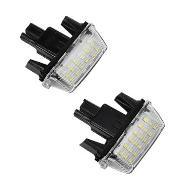 Imagem de JSCARLIFE Conjunto de lâmpadas de placa de licença de LED completo compatível com T-oyota GAMRY, YARISL, EZ, Vl0s, COROLLA, LEVIN