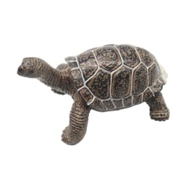 Imagem de Esquirla Tartaruga estatueta tartaruga estatueta escultura ornamento de mesa decoração do jardim tartarugas brinquedo pequena tartaruga figura para, Preto