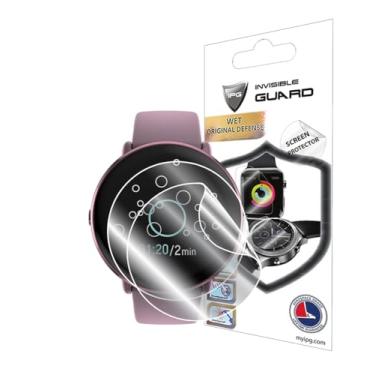 Imagem de IPG Protetor de tela de hidrogel para Smartwatch Polar Ignite 3 Series Fitness Tracking (2 unidades) Película transparente HD invisível antiarranhões - suave/autorreparação/sem bolhas para Ignite3