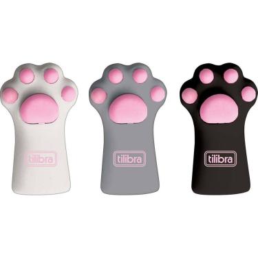 Imagem de Borracha Ponteira Tilibra - Purrfect Cats (Blister c/3)
