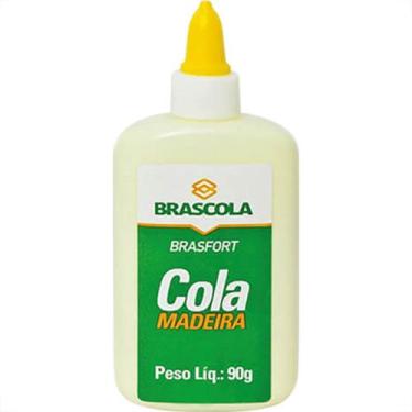 Imagem de Cola Madeira Brascola 90Gr - Kit C/12 Unidades - Marca não Definida