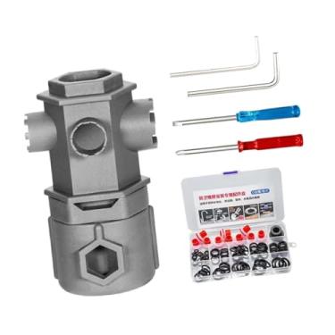 Imagem de Generic Chave de com chave de fenda, ferramenta de encanamento de manutenção compacta com anéis de vedação e juntas para lavanderia, cozinha, pia,