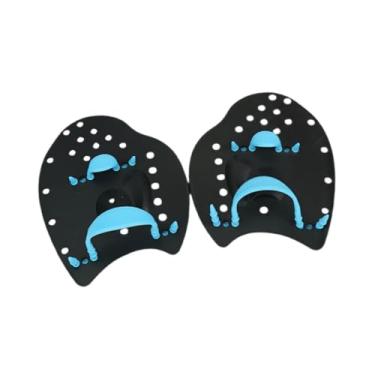 Imagem de Colaxi Papdles de mão para nadar nas pás de água esportes de água ladrão de nadadeiras de mergulho interno Snorkeling de treinamento prático de natação , S