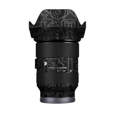 Imagem de Para Sigma Art 24-70 mm F2.8 DG DN Apto para Sony Mount Camera Lens Sticker Coat Wrap Película Protetora Protetor Corporal Decalque Skin 1:2.8 24-70 2.8 (Circuit Titanium)