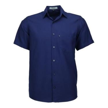 Imagem de Camisa Masculina Não Amassa Amil Microleve Com Bolso Promoçã - AMIL CO