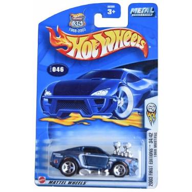 Imagem de Hot Wheels 1968 Ford Mustang, 2003 First Editions 34/42 [Blue] #46