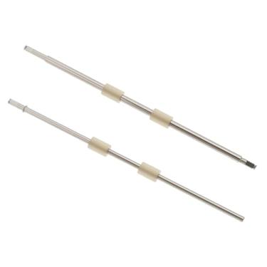 Imagem de Micro Traders 1 par de rolos de substituição para scanner (saída e alimentação) PA03630-Y215 PA03630-G205 compatível com Fujitsu Fi-6140z/6230z/6240z 28,5 cm e 28,1 cm