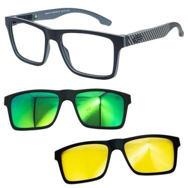 Imagem de Oculos Mormaii Swap NG 2 6153 AGA com 2 Clipons - Escolha, Verde, Notu
