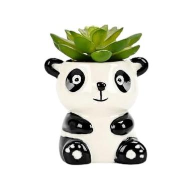 Imagem de OXART Vasos de suculentas - Vasos pequenos para plantas com orifícios de drenagem, mini vasos de flores de cerâmica para plantas suculentas internas e externas - Plantas não incluídas