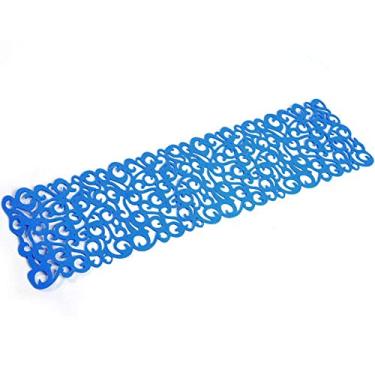 Imagem de Esteira de Mesa, Toalha de Mesa Retangular de Feltro, Jogos Americanos, Tapetes de Mesa de chá, Decorações Domésticas, 7 Cores, Toalhas de Restaurante, Cozinha e Mesa (Lago Azul)