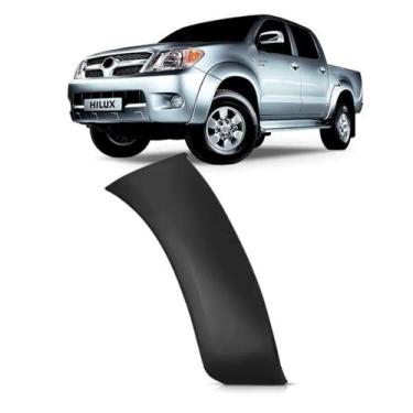 Imagem de Alargador Vao de Roda Dianteiro Curto Hilux 2005 2006 2007 2008 2009 2