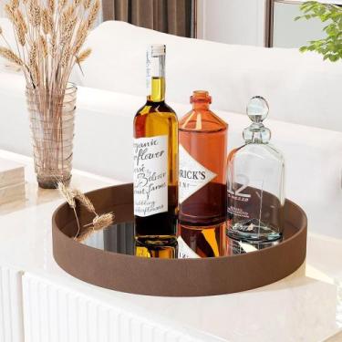 Imagem de Bandeja para Bebidas Redenção Castanho - CasaH