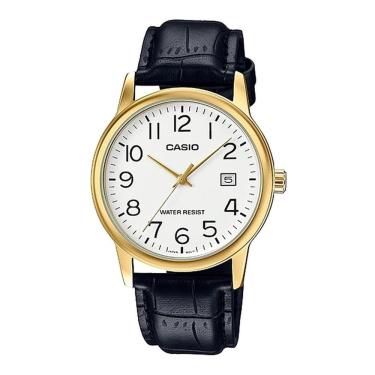 Imagem de Relógio Casio Masculino Analógico Dourado MTP-V002GL-7B2UDF