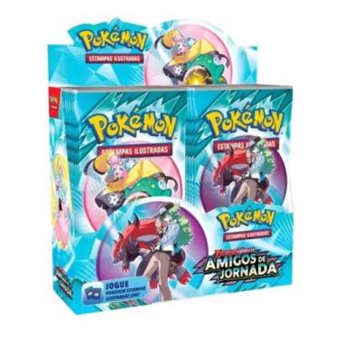 Imagem de 01 Pacote Booster Pokémon Copag Amigos da Jornada 6 Cartas