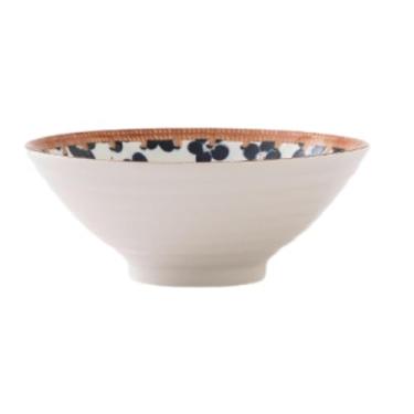 Imagem de FytStycale Noodle Sopa Bowl House Use Sopa Pool para Udon Soba Pho, Salada Unbreakable - de Noodle, Style a, Tamanho real