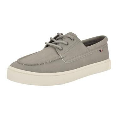 Imagem de Tommy Hilfiger Relenn Tênis masculino, Cinza claro 050, 41