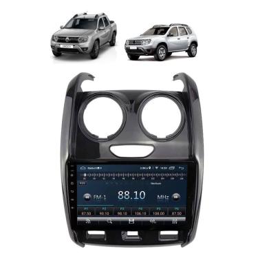 Imagem de Kit Multimídia Duster Oroch 2015 / 2019 9 Pol Android Carplay Gps 2/32GB - 915BR ROADSTAR