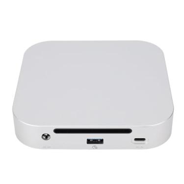 Imagem de Mac Mini M4 Hub Stand, Alumínio Alumínio Mac Mini M4 Dock Com Interfaces Dual M.2 NVME SSD, 3 Portas USB A 3.2, Slots de Cartão SD TF, Mini USB C para Cubos para M4 Pro 2024 (US)