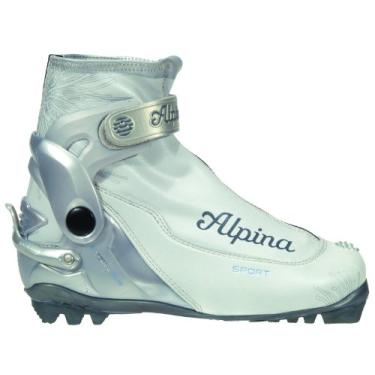 Imagem de Alpina Botas femininas S Combi Eve Sport Series Cross-Country Nordic Ski Botas, Branco pérola, 40
