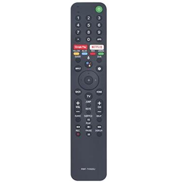 Imagem de Novo controle remoto de voz de substituição RMF-TX500U adequado para Sony Bravia LCD TV XBR-55A8H XBR-65A8H KD-75X750H KD-55X750H KD-65X750H XBR-43X800H XBR-49X800H XBR-49X950H Pulseira - 55X 800H XBR