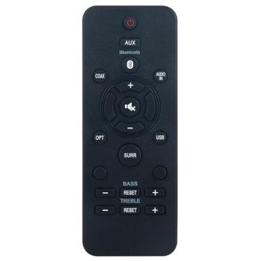 Imagem de Controle remoto compatível com alto-falante Philips Soundbar HTL2111A/F7 HTL2101A/F7 HTL2160/F7 HTL2111A HTL2101A HTL2160