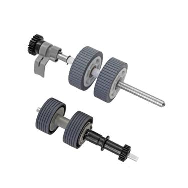 Imagem de PA03656-0001 Kit de rolos de troca de scanner/conjunto de rolos de freio kit de consumíveis serve para Fujitsu ScanSnap iX500 iX1400 iX1500 iX1600, peça # PA03656-E976 PA03656-E958