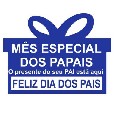 Imagem de Adesivo Dia Dos Pais Vitrine Parede De Loja 50cm X 35cm - Jhow Adesivo