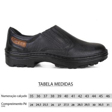 Imagem de Botina -Sapato Segurança CA Couro Legítimo (Confortável) - R M S