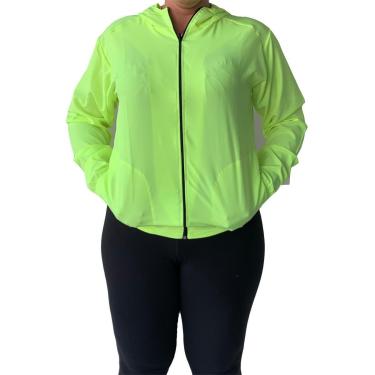 Imagem de Jaqueta Corta Vento DA Modas com Capuz e Bolso Lateral Feminina microfibra-Feminino