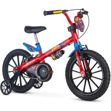 Imagem de Bicicleta Infantil Aro 16 Com Rodinhas Spider Man Nathor