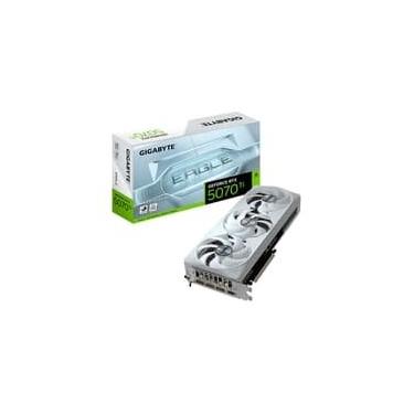 Imagem de Placa de Vídeo Gigabyte RTX 5070 Ti EAGLE OC ICE SFF 16G NVIDIA GeForce, 16GB GDDR7, 256bits, RGB, DLSS, Ray Tracing - 9VN507TEOI-00-G10