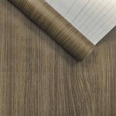 Imagem de Papel de Parede Premium Madeira Jacarandá Claro 10 metros = 2 Rolos de 5m X 45cm Autoadesivo Para Móveis e Parede