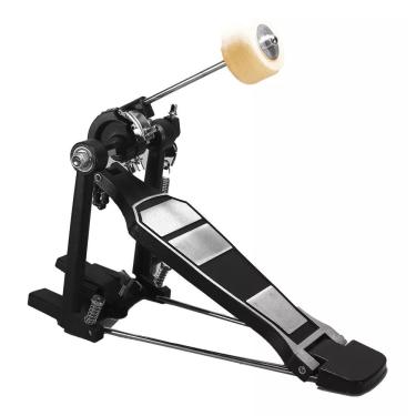 Imagem de Pedal Vogga Para Bumbo Bateria Vphp200 Corrente Cromado