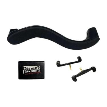 Imagem de Espaleira Ombreira Kit Free Sax + Breu + Flanela, Anatômica