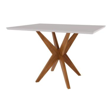 Imagem de Mesa de Jantar Retangular Nesher Donna com 120 cm de Largura