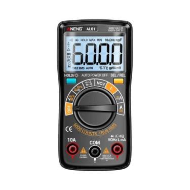 Imagem de 6000 Contagens True-RMS ANENG AL01 Multímetro Digital Indutância AC DC