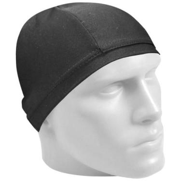 Imagem de Touca De Natação Infantil Unissex Piscina Korea Poker 13207, Preto, UN