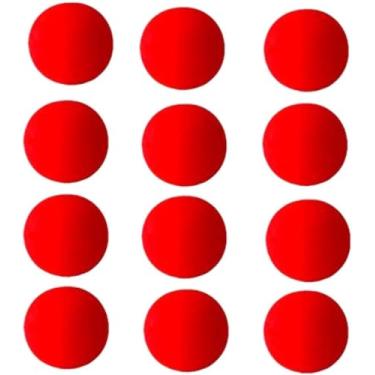 Imagem de Junfamilee 10 Pcs Red Magic Sponge Ball Sponge Balls Finger Ball Close-Up Magic Props Classical Comedy Trick Props Kits and Accessories Novelty and Gag(3.5cm)