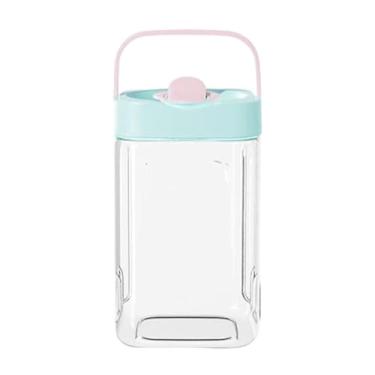 Imagem de Ｂｅｓｇａ Jarra de água, dispensador de bebidas, grande capacidade, portátil, infusor de frutas, jarra de frutas, bule de chá para bar de coquetéis, chá gelado, Roxo 2.5l