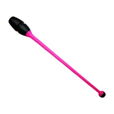 Imagem de Aymzbd Barra de Ginástica Rítmica, Barra de Ginástica Rítmica, Aparelho de Treino Leve para Programas Musicais, Ginásios, Treino para Meninas, Rosa vermelha