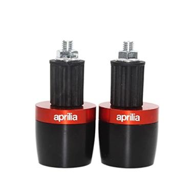 Imagem de Extremidades de manoplas de guidão de motocicleta, tampas de extremidade de manoplas, acessórios deslizantes de peso para Aprilia RS 125 1000 R RSV4 V4R 250 RX50 650 750 200 500 2020