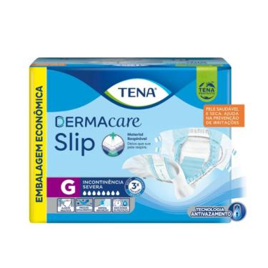 Imagem de Fralda Geriátrica Tena Dermacare Slip G 16 unidades