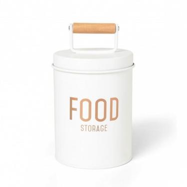 Imagem de Conjunto 3 Porta Condimentos Com Alça de Bambu e Tampa Hermética