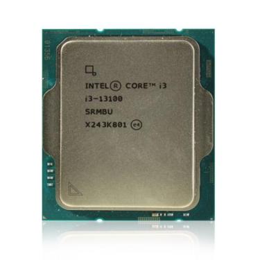 Imagem de Processador 1700 I3 13100 3,4Ghz(4,5 GHz)12MB /4 NUC /4 THRE I3-13100 