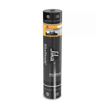 Imagem de Manta Asfáltica 3mm Polietileno 1m - Impermeabilizante para Telhado e 