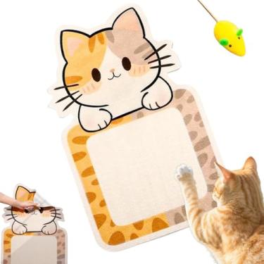 Imagem de Almofada De Arranhar Para Gatos | Almofadas de Arranhar em Feltro para Felinos | Adesivo para Acessórios de Pets, de Móveis, Brinquedos Interativos para Proteger Sofá, Carpete e Tapete