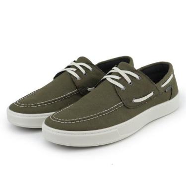 Imagem de Mocassim Masculino em Lona Premium Costurado Sola Alta - Genérico, Ver