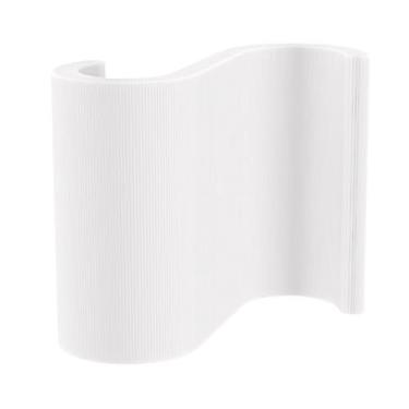 Imagem de Biombos e Divisórias Divisória De Sala De Escritório Dobrável, Tela De Privacidade, Divisória De Parede Portátil Para Separação De Espaço, Separador De Ambiente Para Sala De Estar E Quarto(White,400x2